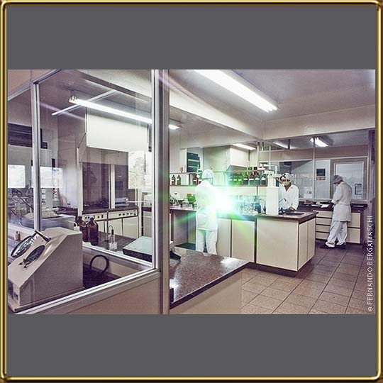 Chemical test laboratory