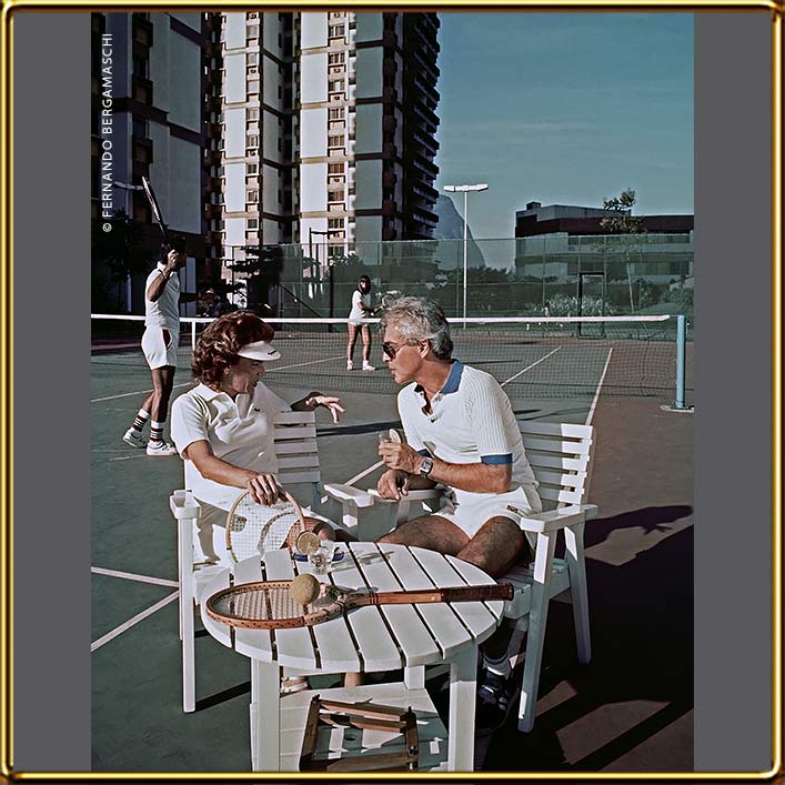 Jonio Machado and model for a Pharma Ad